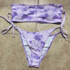 Shein tie dye bikini
